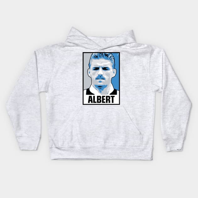 Albert Kids Hoodie by DAFTFISH